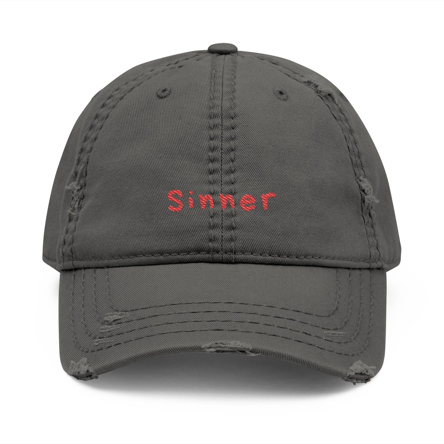 Sinner Distressed Cap