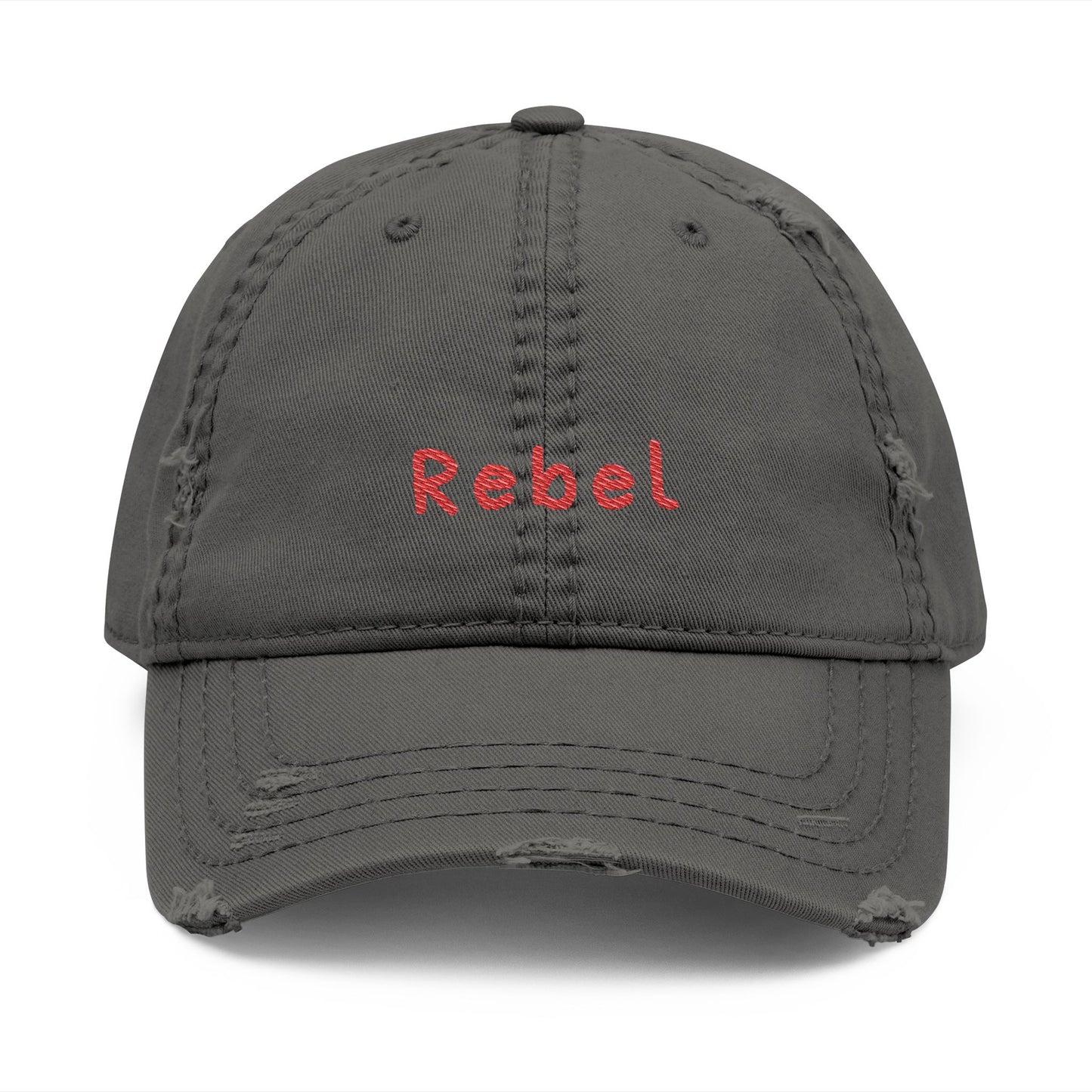Rebel Distressed Cap