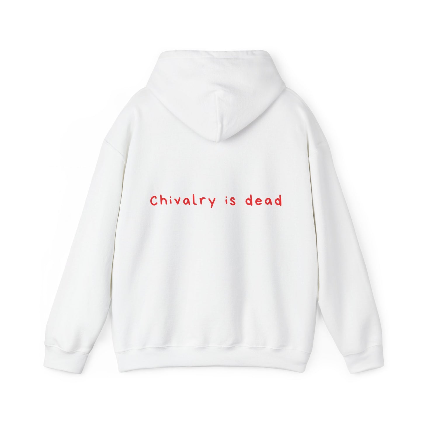 Chivalry is dead oversized hoodie