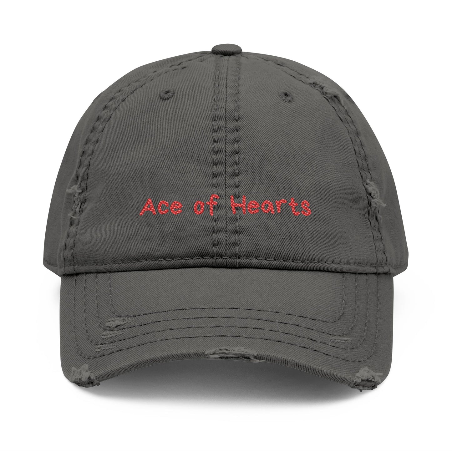 Ace of Hearts Distressed Cap