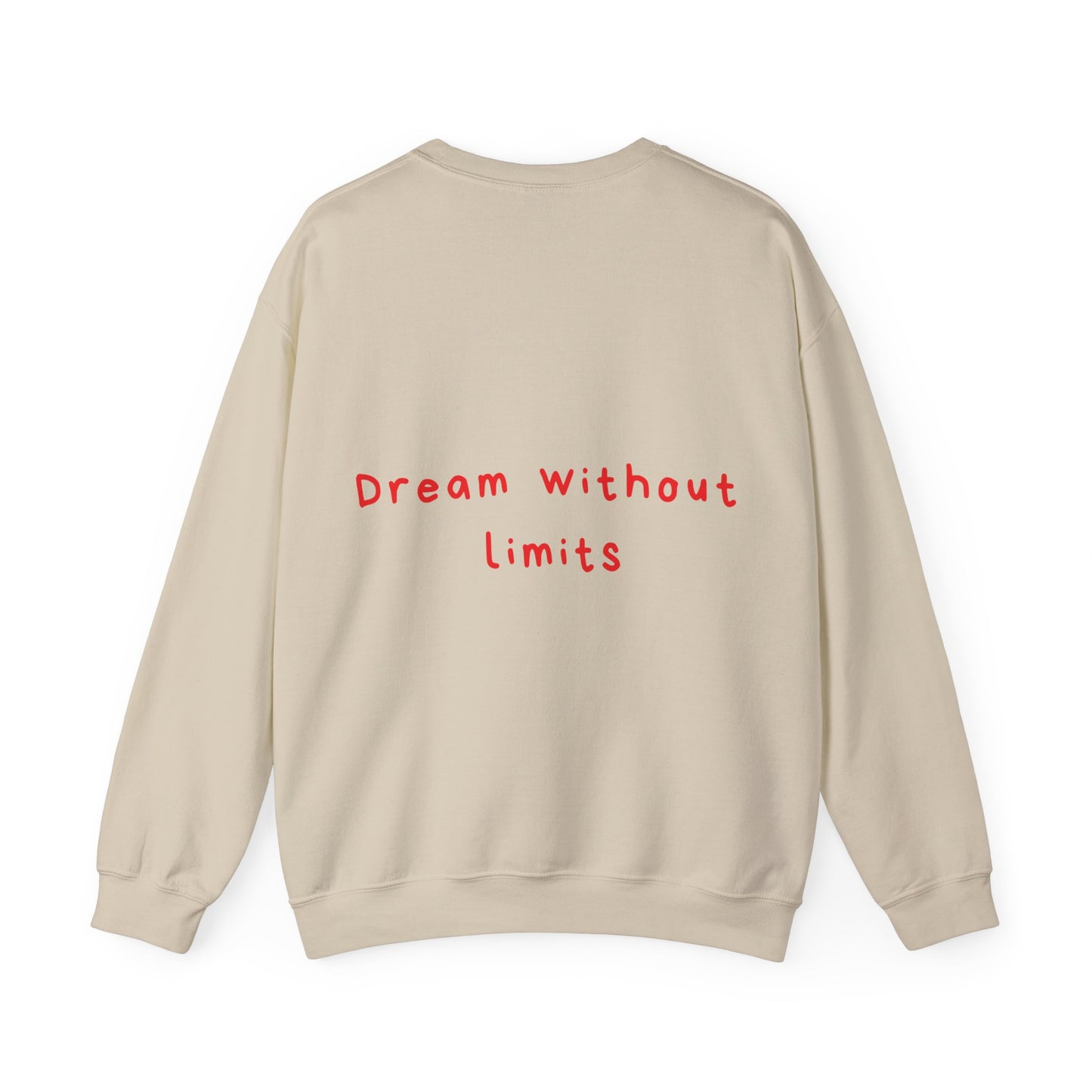 Dream without limits oversized crewneck