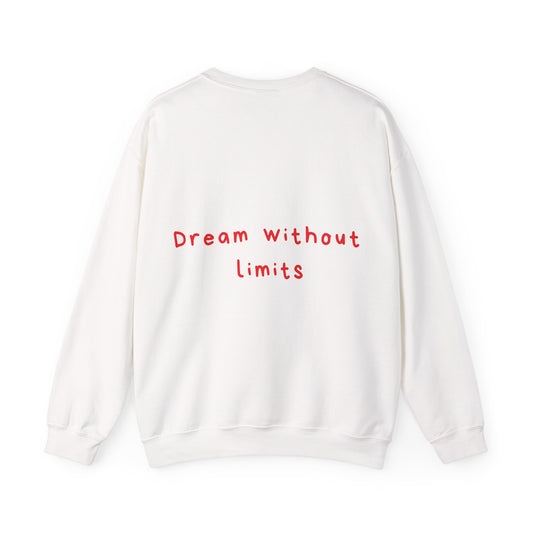 Dream without limits oversized crewneck