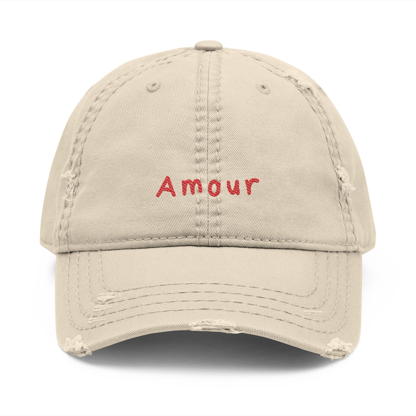 Amour Distressed Cap