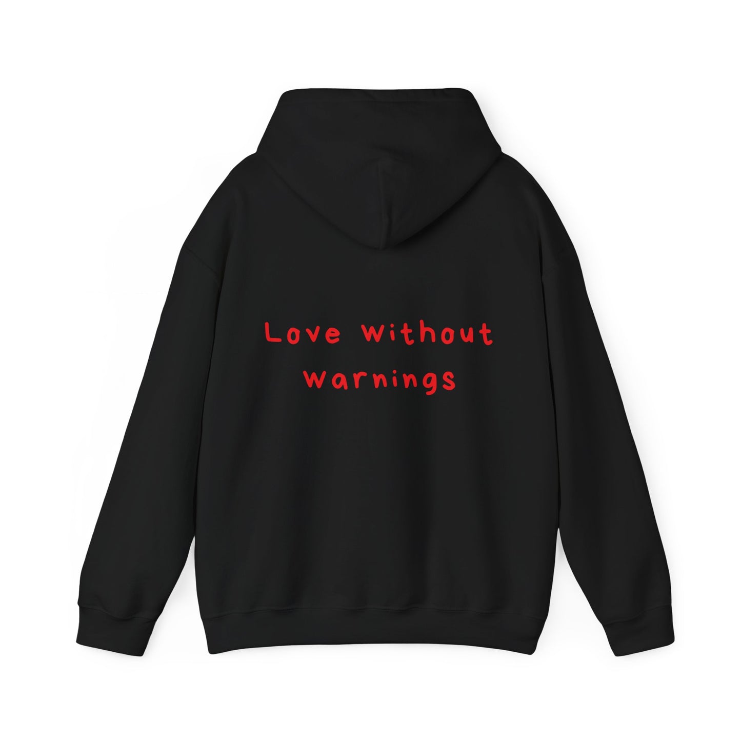 Love without warnings oversized hoodie