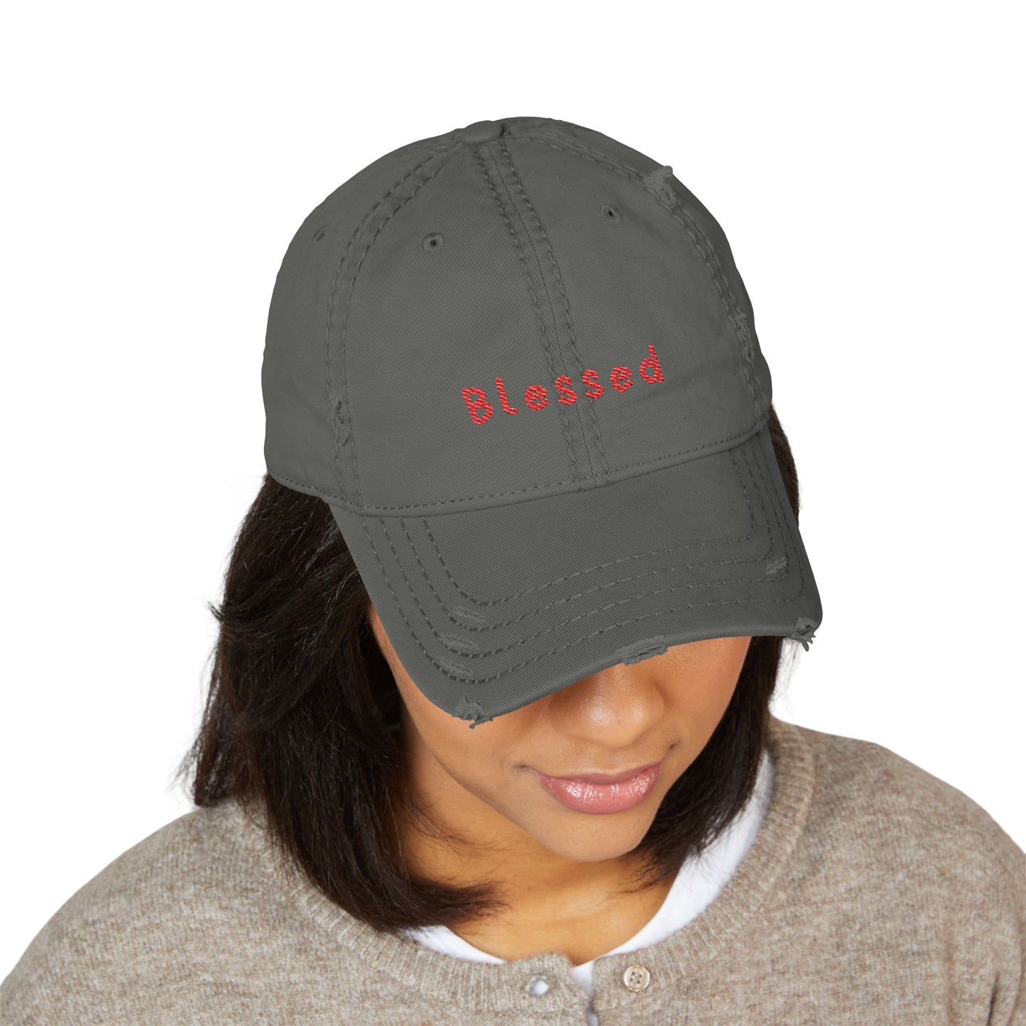 Blessed Distressed Cap