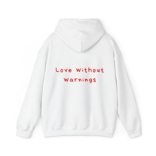 Love without warnings oversized hoodie