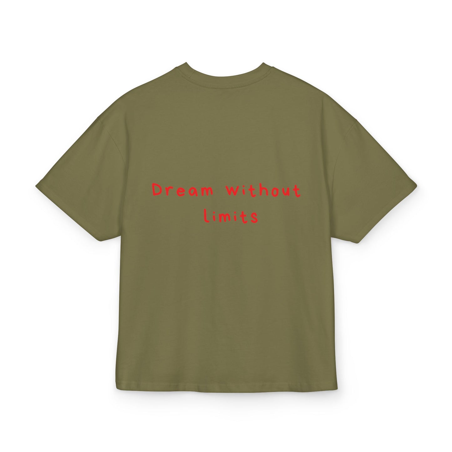 Dream without limits oversized tee