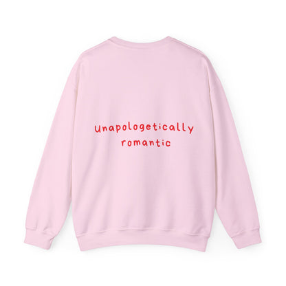 Unapologatically Romantic oversized crewneck