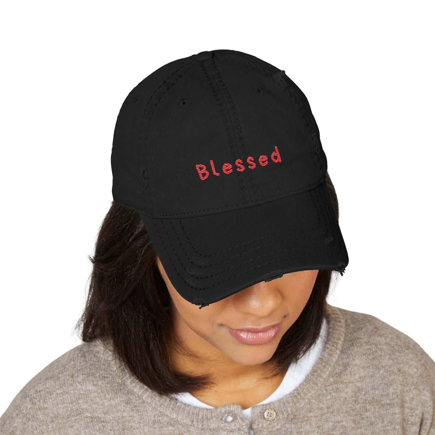Blessed Distressed Cap