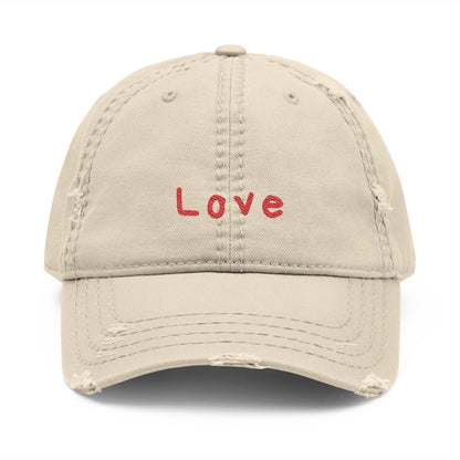 Love Distressed Cap