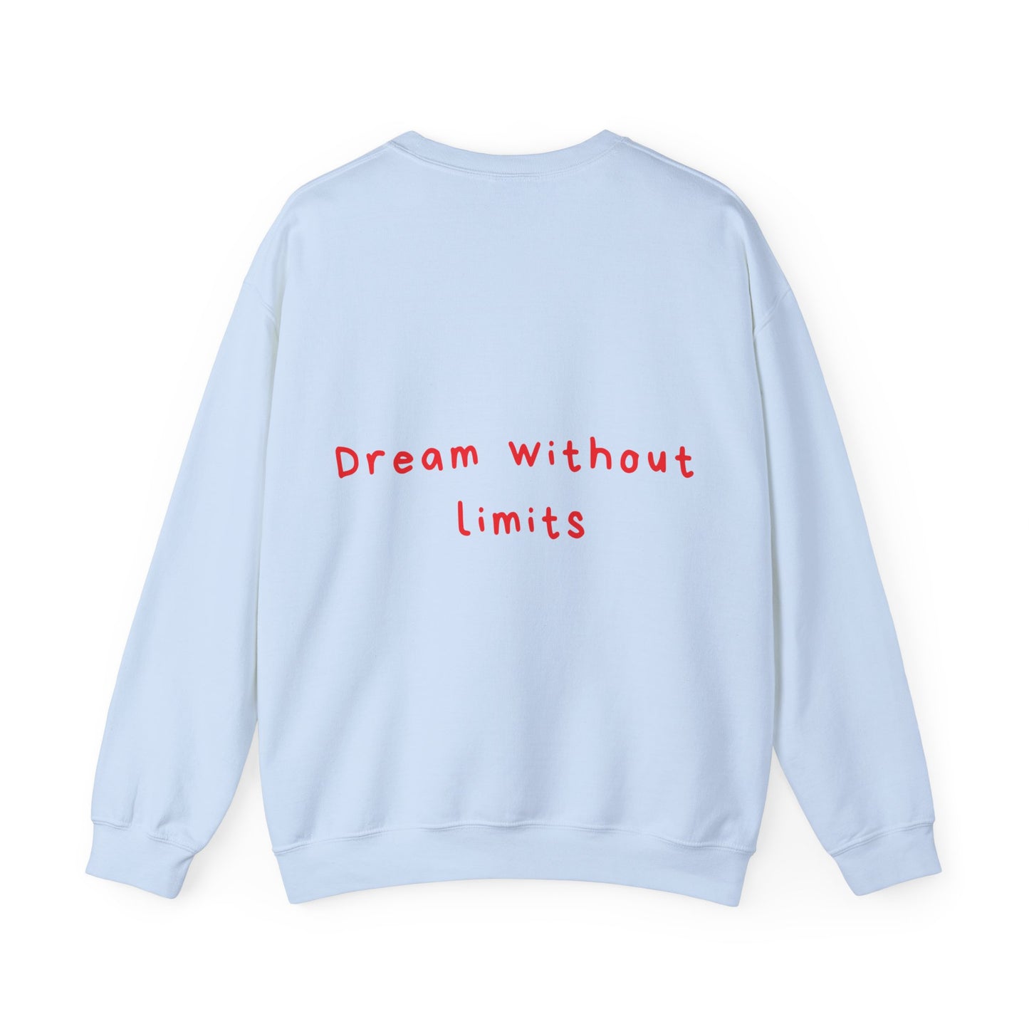 Dream without limits oversized crewneck