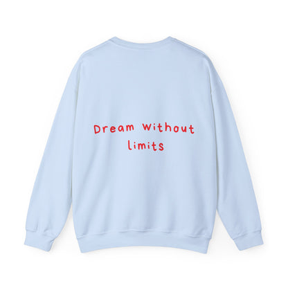 Dream without limits oversized crewneck
