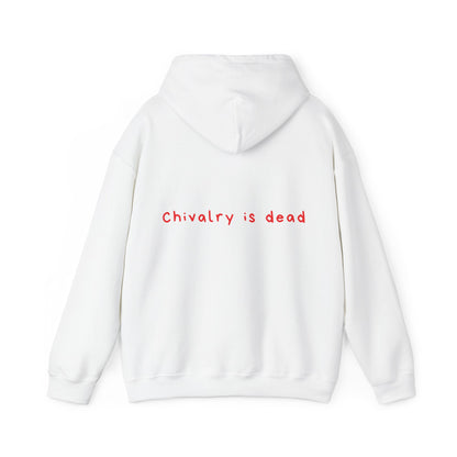 Chivalry is dead oversized hoodie