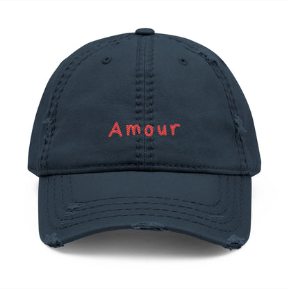 Amour Distressed Cap