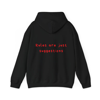 Rules are just suggestions oversized hoodie