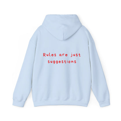Rules are just suggestions oversized hoodie