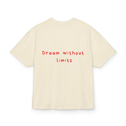 Dream without limits oversized tee