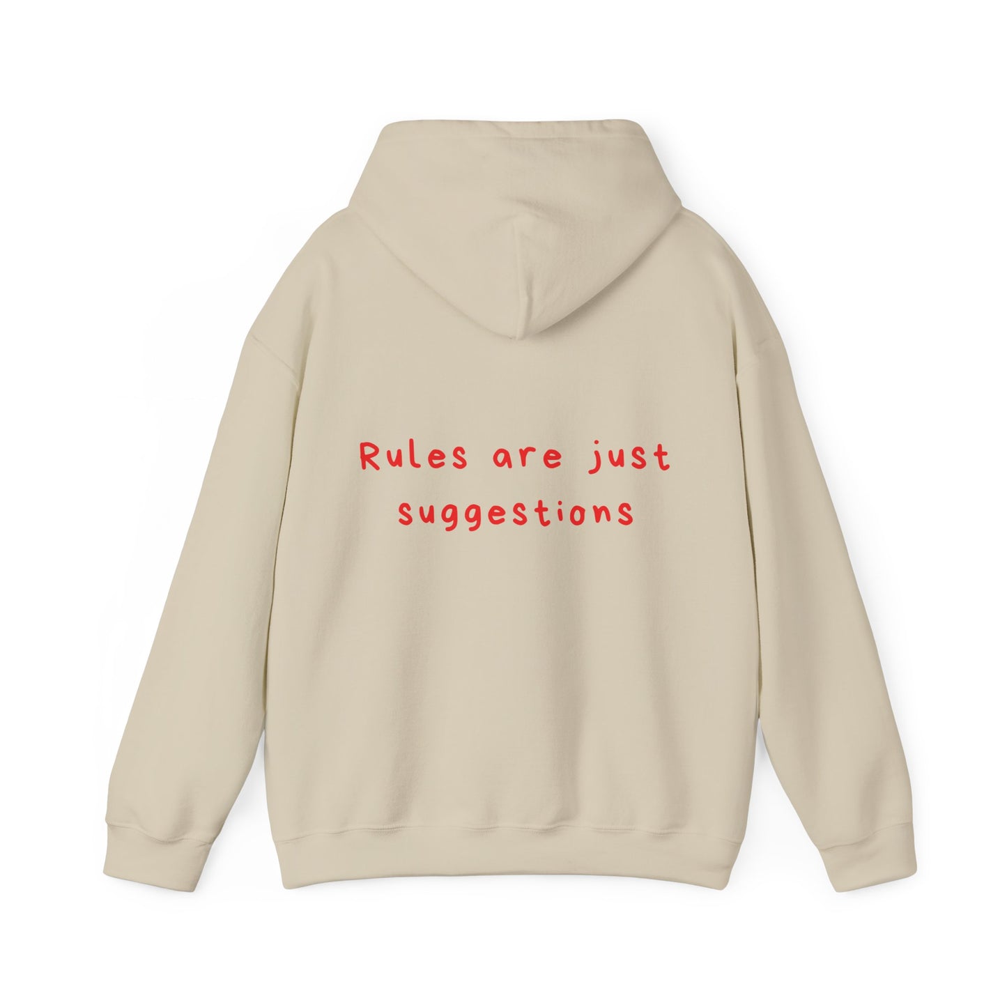 Rules are just suggestions oversized hoodie