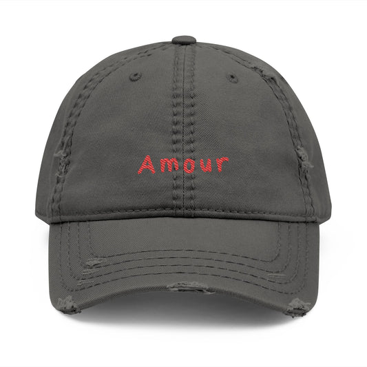 Amour Distressed Cap