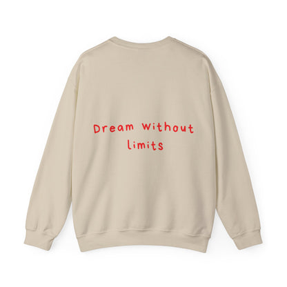 Dream without limits oversized crewneck