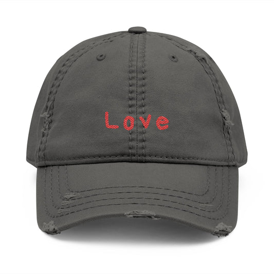 Love Distressed Cap
