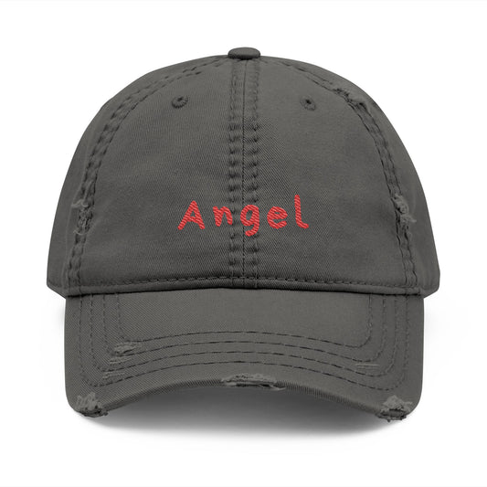 Angel Distressed Cap
