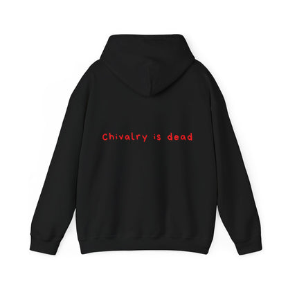 Chivalry is dead oversized hoodie